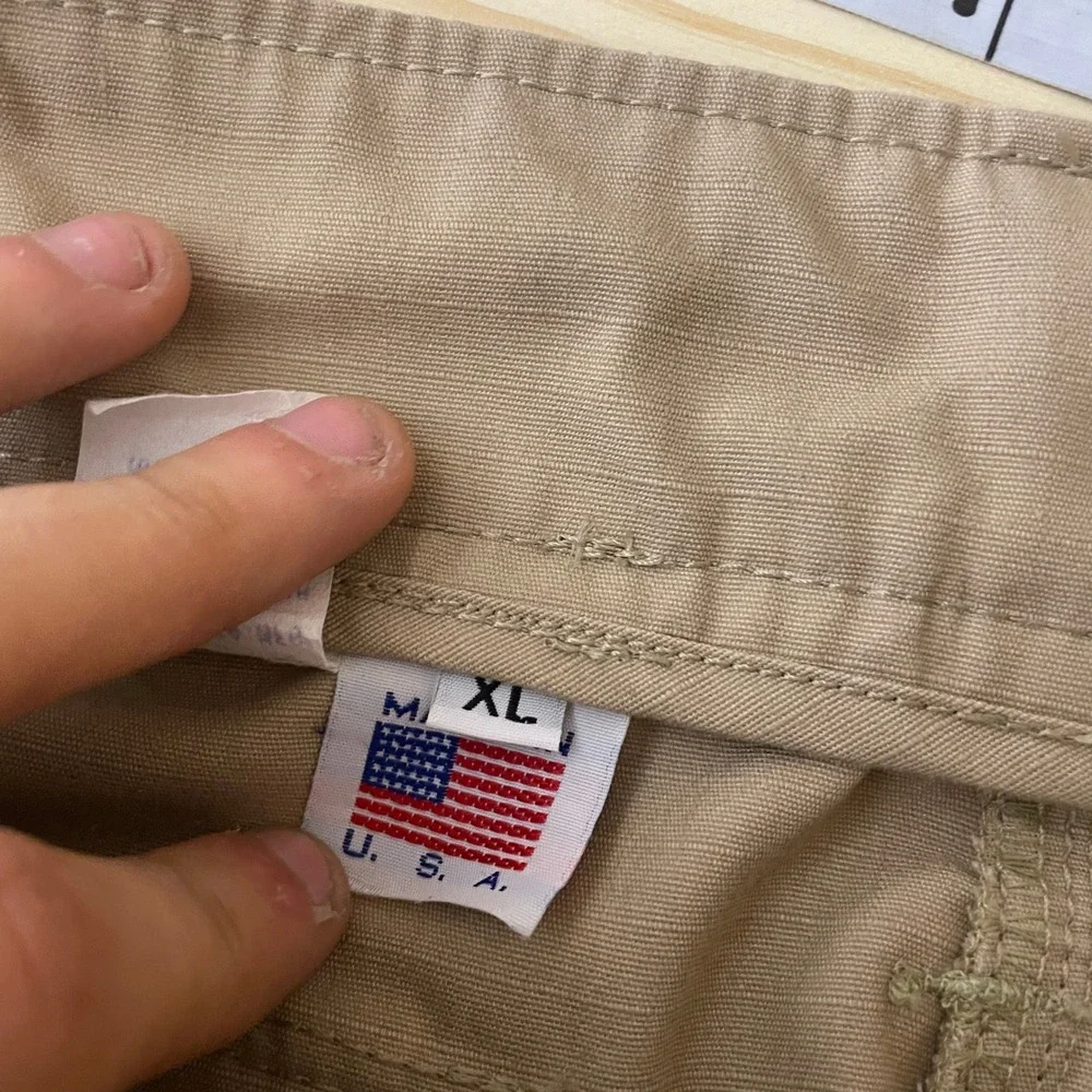 Kitanica All Season Tactical Pants Mens XL Tan Ripstop Cargo Made in USA ASP